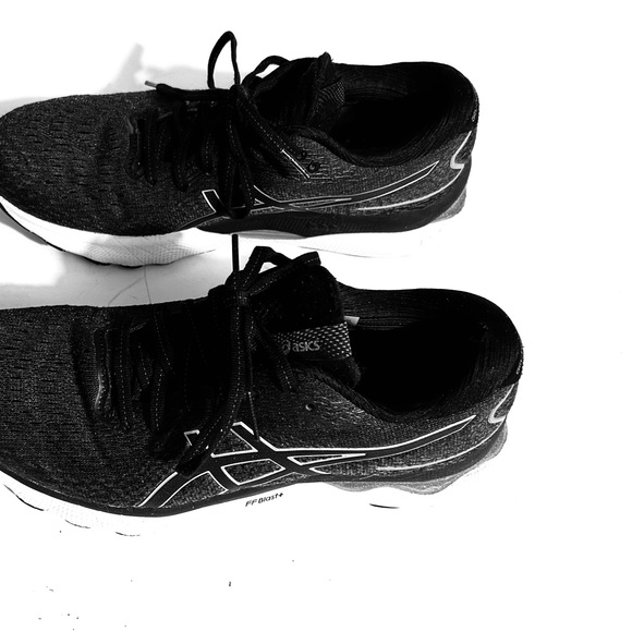 Asics FF Blast Black Athletic Tennis Shoes Size 111/2. - Picture 1 of 6